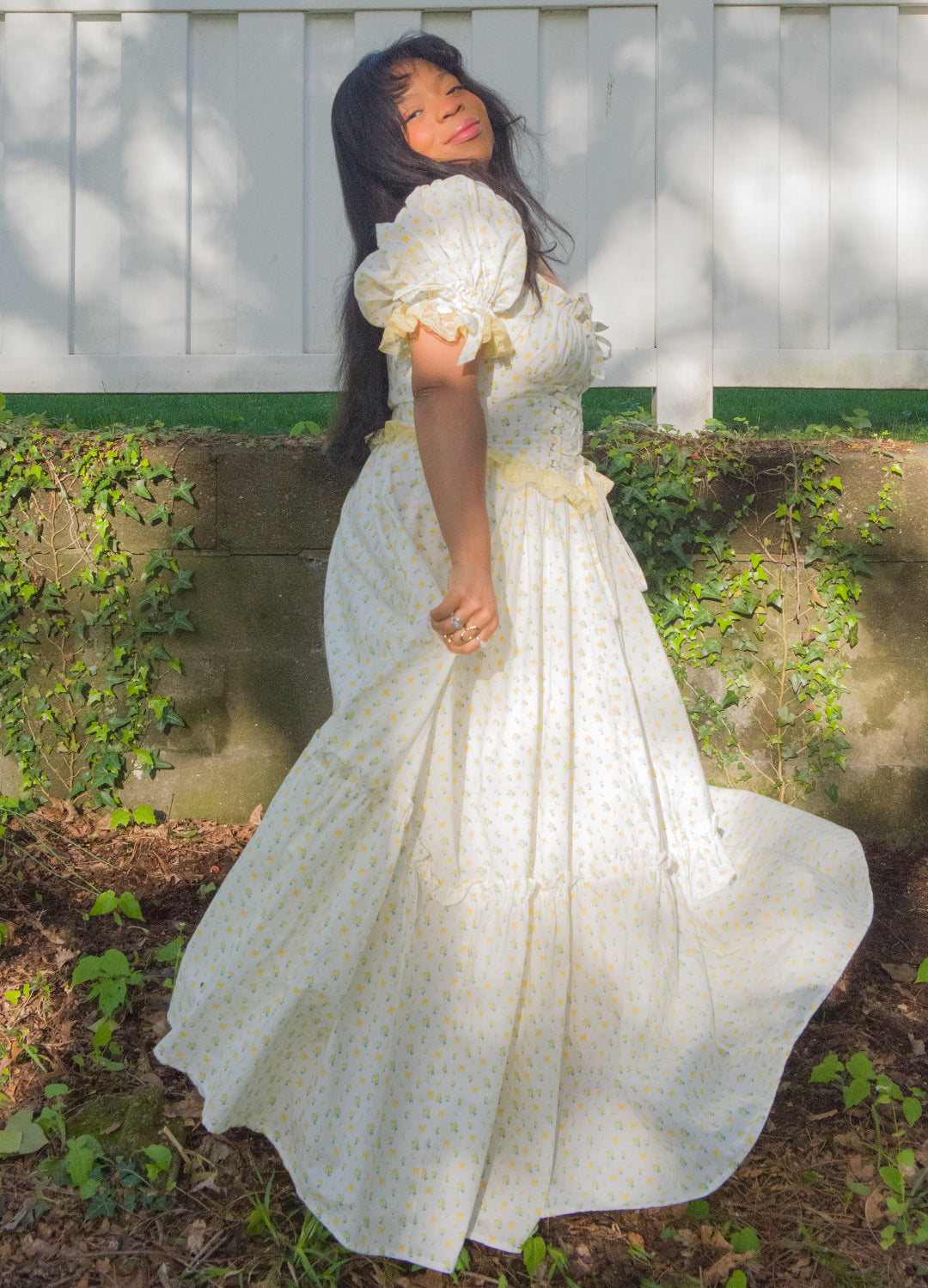 Yellow Rose Princess Gown