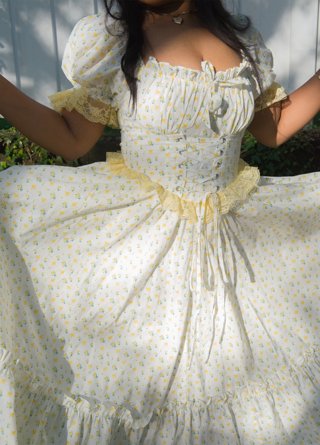 Yellow Rose Princess Gown