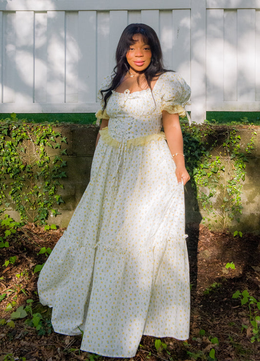 Yellow Rose Princess Gown